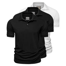 Kit 3 Polos Piquet Algodão Pima